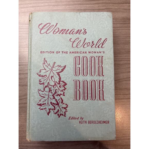 Book Other - Vintage 1939 - Woman's World Edition of the American Woman's Cook Book
